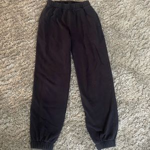 brandy melville rosa sweatpants navy blue S/M